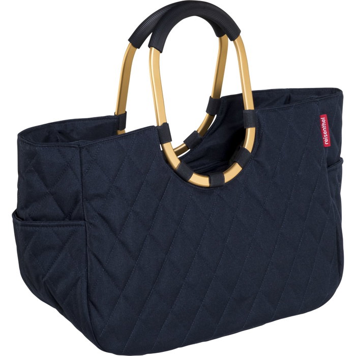 Reisenthel Loopshopper L Rhombus Midnight Gold Reisenthel Loopshopper L Rhombus Midnight Gold