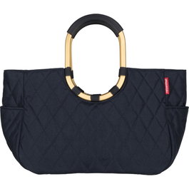 Reisenthel Loopshopper L Rhombus Midnight Gold