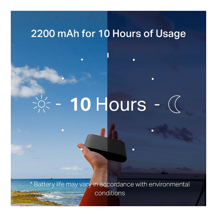 Mercusys Router Móvil Wi-Fi 4G LTE MT110 150Mbps Negro