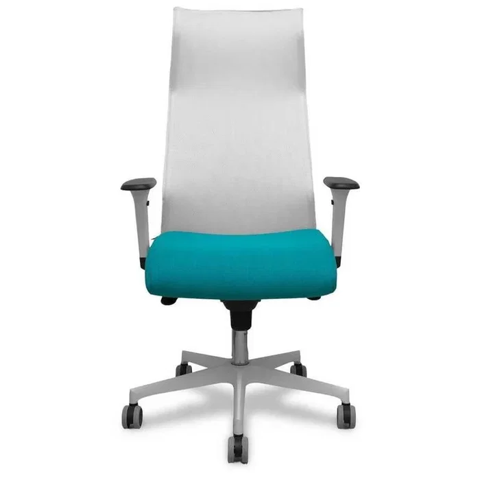 PIQUERAS Y CRESPO Sillón Sahuco Blanco y Turquesa