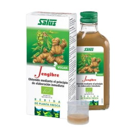 Salus Jugo de Jengibre 200ml - Ayuda digestiva y contra náuseas
