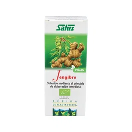 SALUS Jugo de Jengibre 200 ml Schoenenberger - Bebida Natural de Raíz de Jengibre Fresco para Digestión y Bienestar