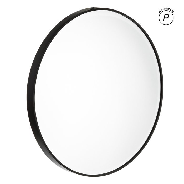 Espejo Negro Aluminio-Cristal 100 X 4 X 100 cm Espejo Negro Aluminio-Cristal 100 X 4 X 100 cm