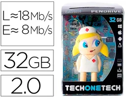 Tech on tech Enfermera Kitty Memoria USB 32 GB