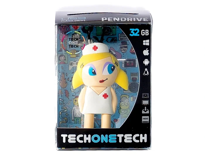 Tech on tech Enfermera Kitty Memoria USB 32 GB