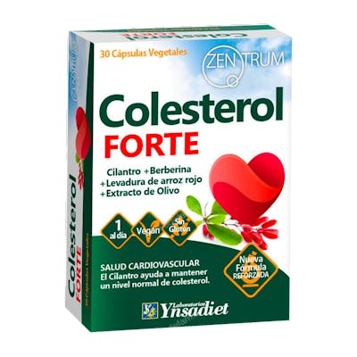 YNSADIET Colesterol Forte 30 cápsulas vegetales