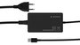 GEMBIRD Cargador Rápido USB Tipo C de 65W con Cable Integrado - Para Teléfono, Tablet y Ordenador Portátil