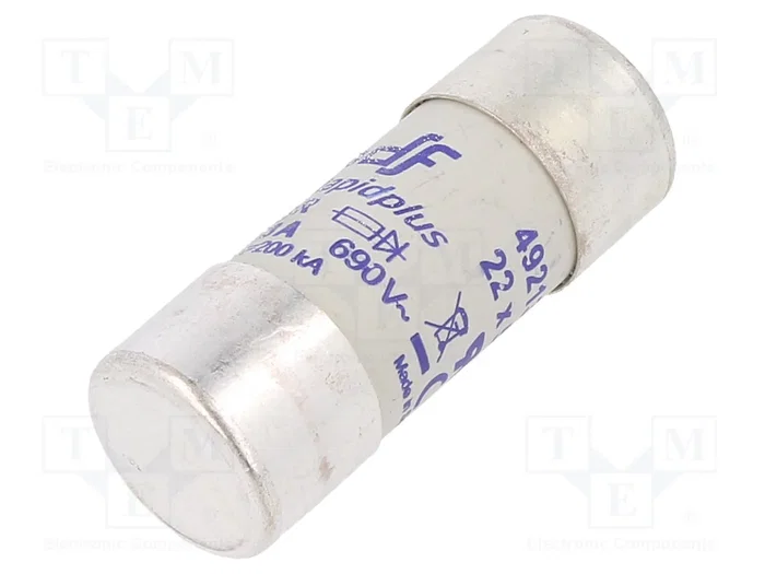 DF ELECTRIC Fusible de cartucho 63A 22x58mm gR DF ELECTRIC Fusible de cartucho 63A 22x58mm gR