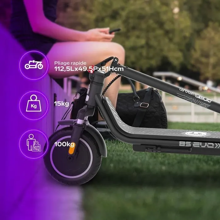 Urbanglide URB1745881795769 Patinete Eléctrico 300W Neumáticos 8.5 Pulgadas Velocidad Máxima 25 km/h Autonomía 20 km