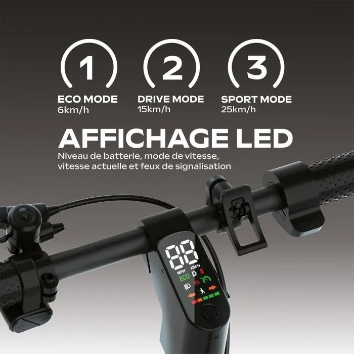 Urbanglide URB1745881795769 Patinete Eléctrico 300W Neumáticos 8.5 Pulgadas Velocidad Máxima 25 km/h Autonomía 20 km