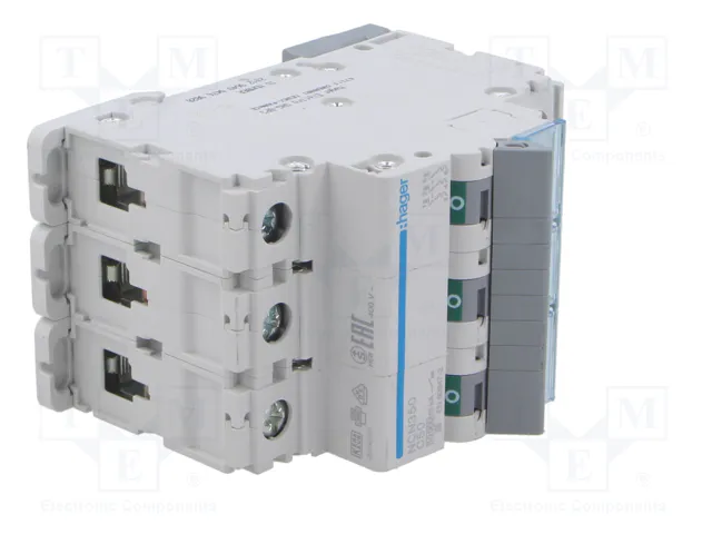 HAGER NCN350 Interruptor magnetotérmico 50A 3 polos 10kA