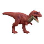 Mattel Jurassic World Aucasaurus Wild Roar JGB88 Figura de 32cm con Rugido y Mordisco Feroz, Juguete +4 Años