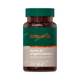 BONUSAN Aceite de Orégano Silvestre 60 Cápsulas