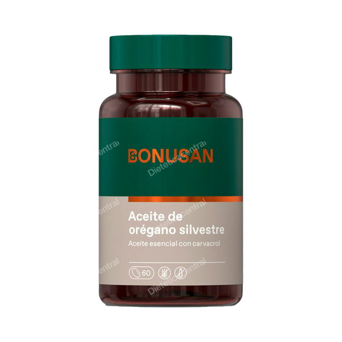 BONUSAN Aceite de Orégano Silvestre 60 Cápsulas BONUSAN Aceite de Orégano Silvestre 60 Cápsulas