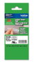 Brother TZeSE4 Cinta Laminada de Seguridad 18mm x 8m Blanco/Negro