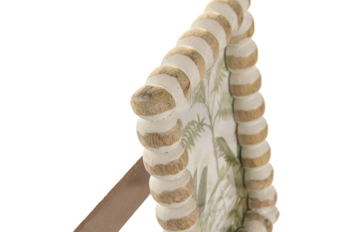 DKD Home Decor Marco de Fotos 10x15 Mango Cristal Natural Blanco Rozado DKD Home Decor Marco de Fotos 10x15 Mango Cristal Natural Blanco Rozado