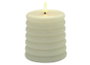 DKD Home Decor Vela LED Cera Parafina 3D Blanco