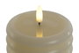 DKD Home Decor Vela LED Cera Parafina 3D Blanco