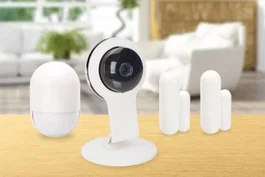 Ednet 84299 Sistema de seguridad inteligente para el hogar Wi-Fi Blanco