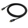 Equip Cable USB-C 3.2 Gen1 60W PD Carga Rápida 0.5m Negro