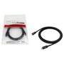 Equip Cable USB-C 3.2 Gen1 60W PD Carga Rápida 0.5m Negro
