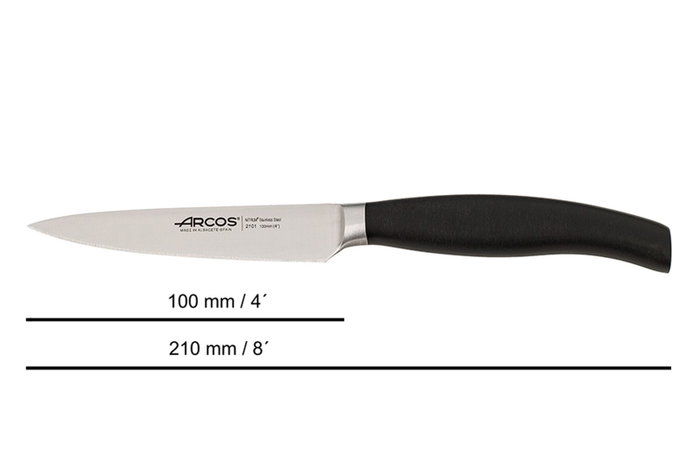 ARCOS Cuchillo Mondador M/POLI Hoja Inox 100 mm