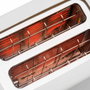 Jata Hogar Tostadora blanca con 2 ranuras de 750 W