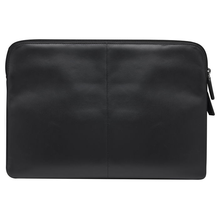 dbramante1928 SKAGEN PRO+ - Funda de cuero de grano entero para MacBook Pro 14", 35.6 cm (14"), Negro, Resistente a impactos, con bolsillo delantero dbramante1928 SKAGEN PRO+ - Funda de cuero de grano entero para MacBook Pro 14", 35.6 cm (14"), Negro, Resistente a impactos, con bolsillo delantero