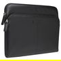dbramante1928 SKAGEN PRO+ - Funda de cuero de grano entero para MacBook Pro 14", 35.6 cm (14"), Negro, Resistente a impactos, con bolsillo delantero