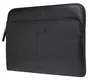 Skagen Pro+ Funda para MacBook Pro 14" (35.6 cm) de Cuero de Grano Entero - Negro - Resistente a Impactos, 350 g
