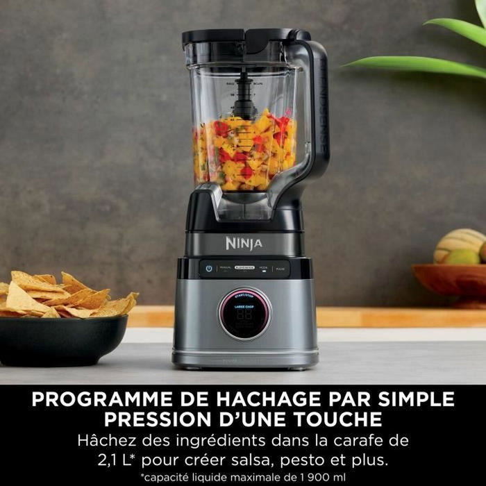 Ninja Detect Power Pro TB201EU, Licuadora de 1200W con Jarra de 2,1L