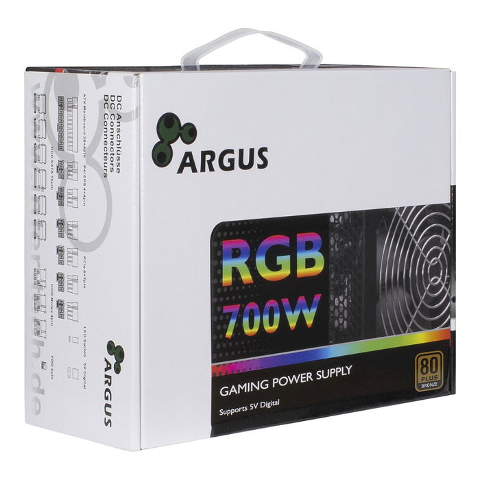 Inter-Tech Argus RGB-700W II 700W RGB Inter-Tech Argus RGB-700W II 700W RGB