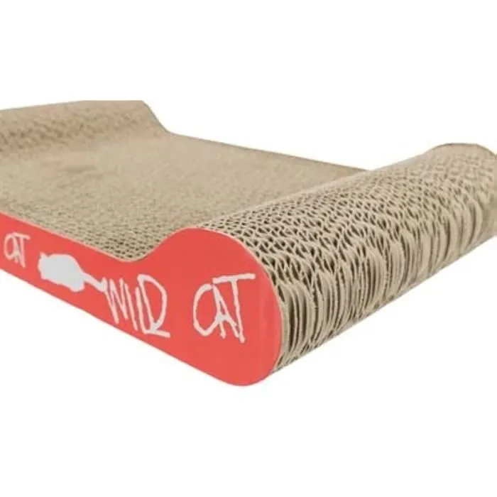 Trixie Placa de rascar Wild Cat Naranja para gatos 41x7x24cm