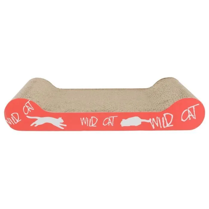 Trixie Placa de rascar Wild Cat Naranja para gatos 41x7x24cm