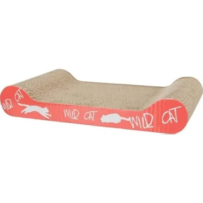 Trixie Placa de rascar Wild Cat Naranja para gatos 41x7x24cm