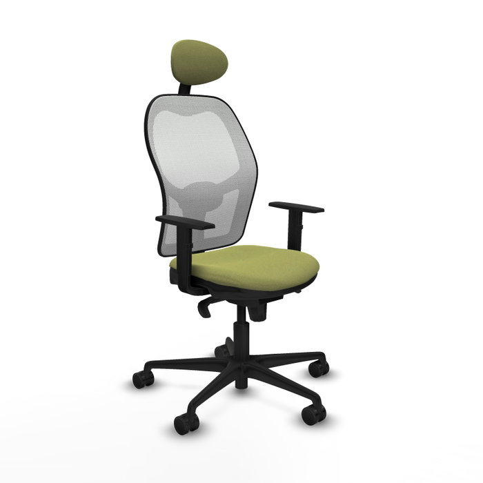 PIQUERAS Y CRESPO Silla de oficina Jorquera Verde oliva y Blanco PIQUERAS Y CRESPO Silla de oficina Jorquera Verde oliva y Blanco