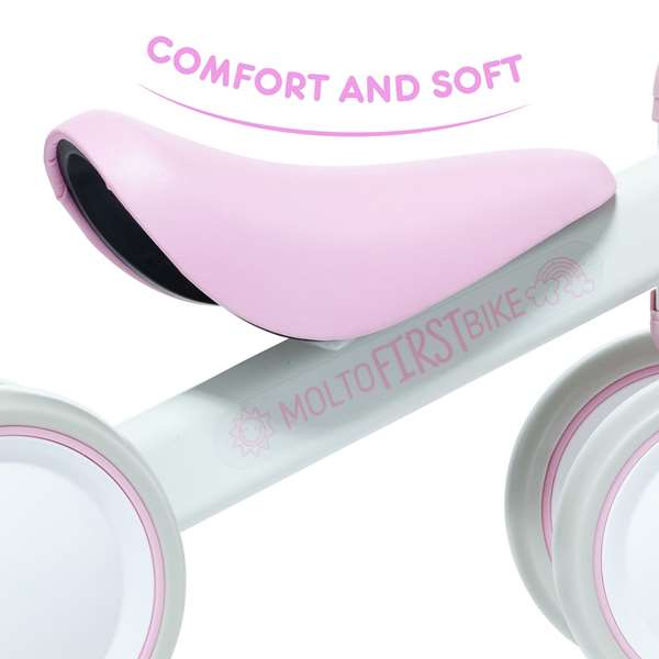 Molto Correpasillos Bebe Rosa 20 kg 38,5x25x5x5 cm