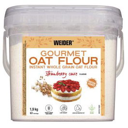 WEIDER Harina de Avena Tarta de Fresa 1,9Kg