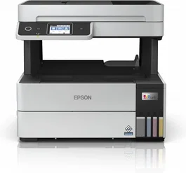 Epson EcoTank ET-5185 Impresora Multifunción A4 con Wi-Fi, Negro y Blanco