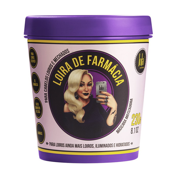 Lola Cosmetics Mascarilla Matizadora Blonde Pharmacy 230 g Lola Cosmetics Mascarilla Matizadora Blonde Pharmacy 230 g
