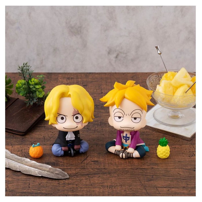 Megahouse Figura Look Up One Piece S.A.B.O. y Marco 11cm