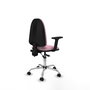 PIQUERAS Y CRESPO Silla de oficina Aýna Rosa con Brazos 2D
