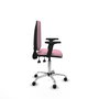 PIQUERAS Y CRESPO Silla de oficina Aýna Rosa con Brazos 2D