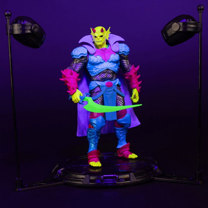 DC Multiverse Figura The Demon (Demon Knights) Black Light Edition (Gold Label) 18 cm