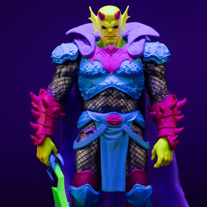 DC Multiverse Figura The Demon (Demon Knights) Black Light Edition (Gold Label) 18 cm