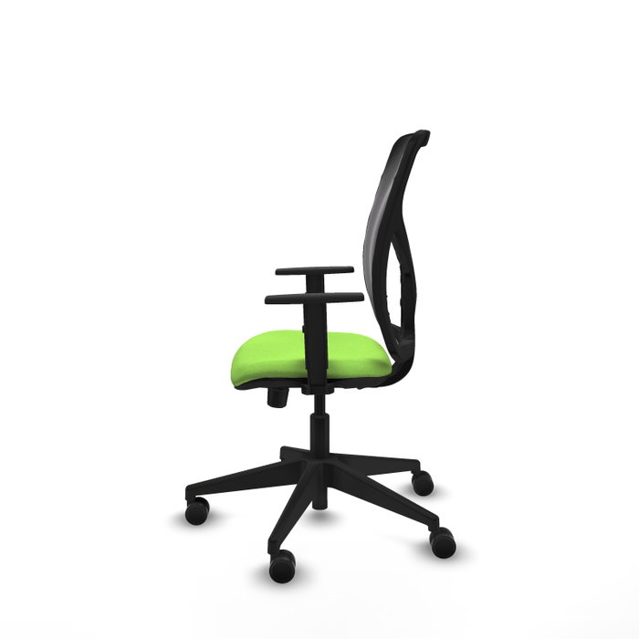 PIQUERAS Y CRESPO Silla de oficina Motilla Sincro/Traslack Pistacho/Negro