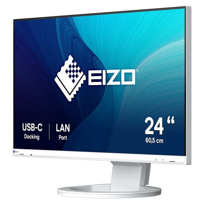 EIZO FlexScan EV2490-WT Monitor IPS 23.8" Full HD (1920x1080) USB-C 70W, HDMI, DisplayPort, Altavoces, Blanco EIZO FlexScan EV2490-WT Monitor IPS 23.8" Full HD (1920x1080) USB-C 70W, HDMI, DisplayPort, Altavoces, Blanco