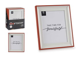 Giftdecor Portafotos 20x25 cm Blanco y Rojo (Set de 24)