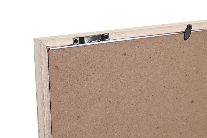 DKD Home Decor Patito lindo 23 Marco Multifoto Baby Azul Rosa 37 x 37 x 1.5 cm (4 Unidades)