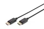 Digitus Cable DisplayPort Macho-Macho 3m 4K v1.2 Negro